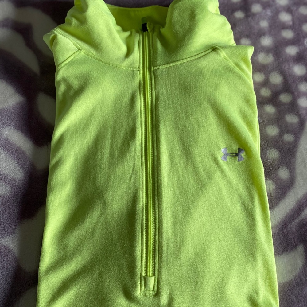 Neon Under Armour Sweatshirt